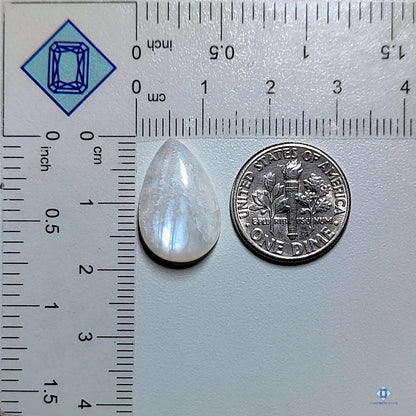 African Moonstone  Pear Cabochons