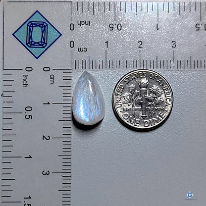 African Moonstone  Pear Cabochons