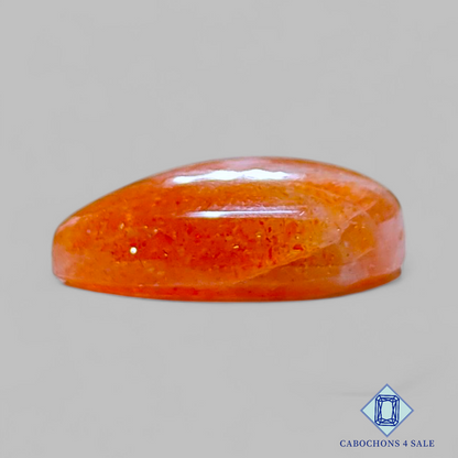African Sunstone Pear Cabochons