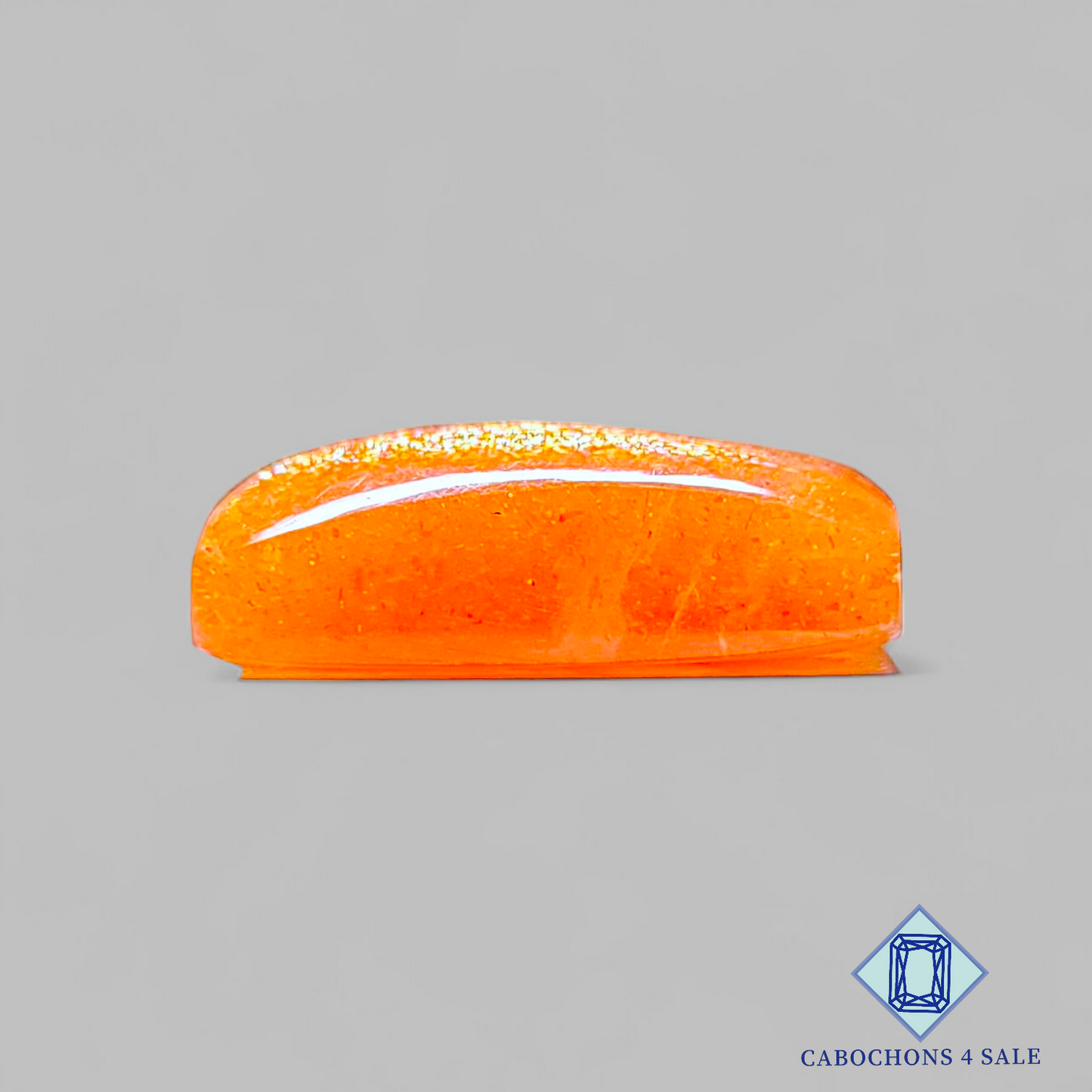 Cabujones de fantasía de piedra solar africana de 23 x 14 x 8 mm