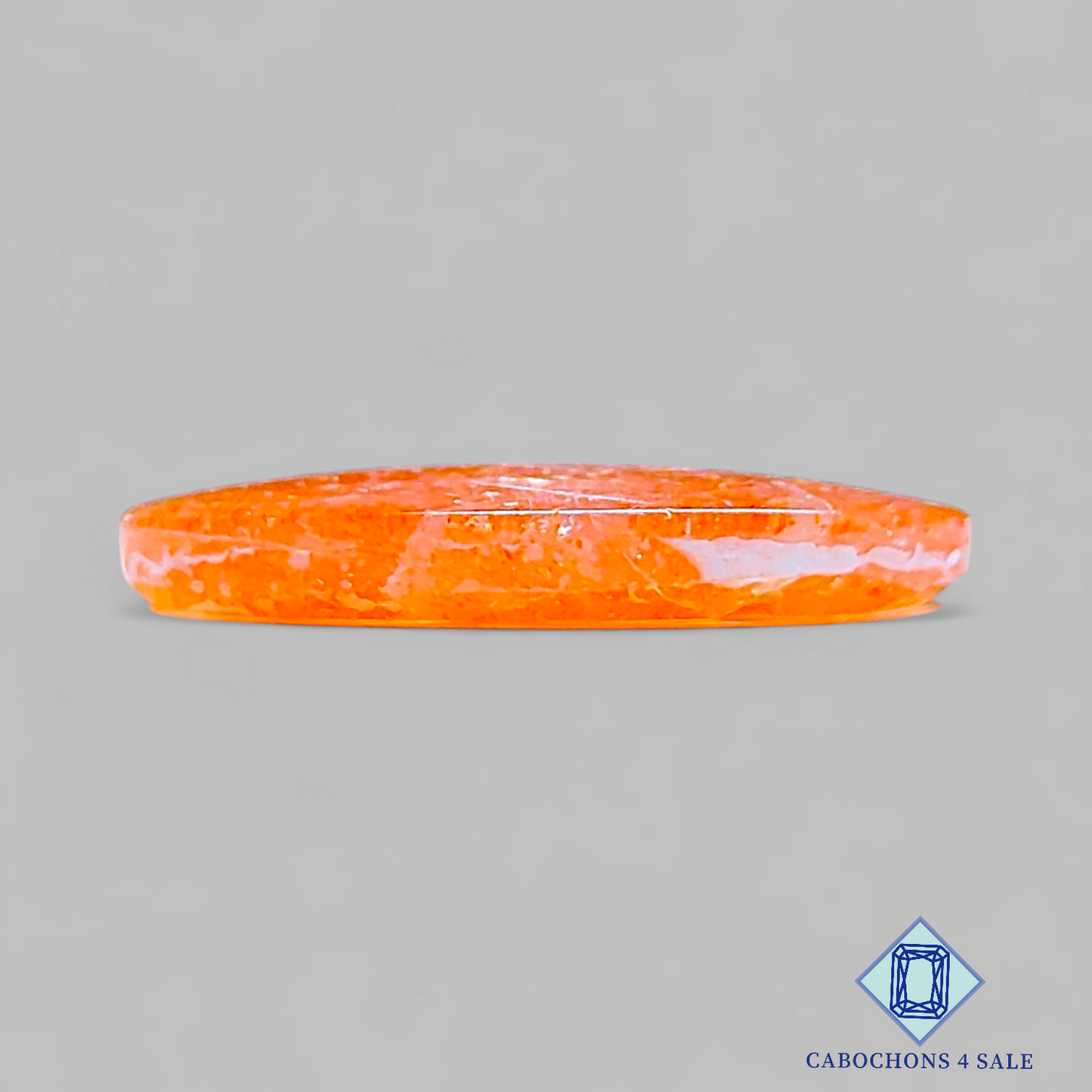 Cabujones ovalados de piedra solar africana