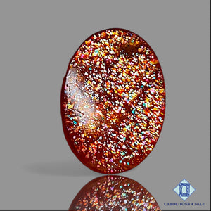 Natural African Sunstone Gemstone Oval Cabochons 20*14*4mm available for sale