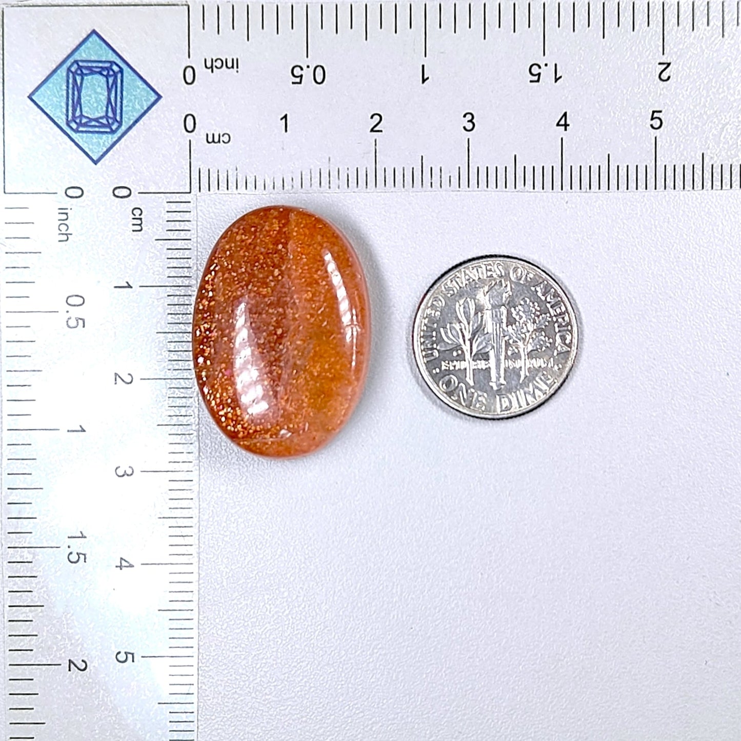 African Sunstone Oval Cabochons