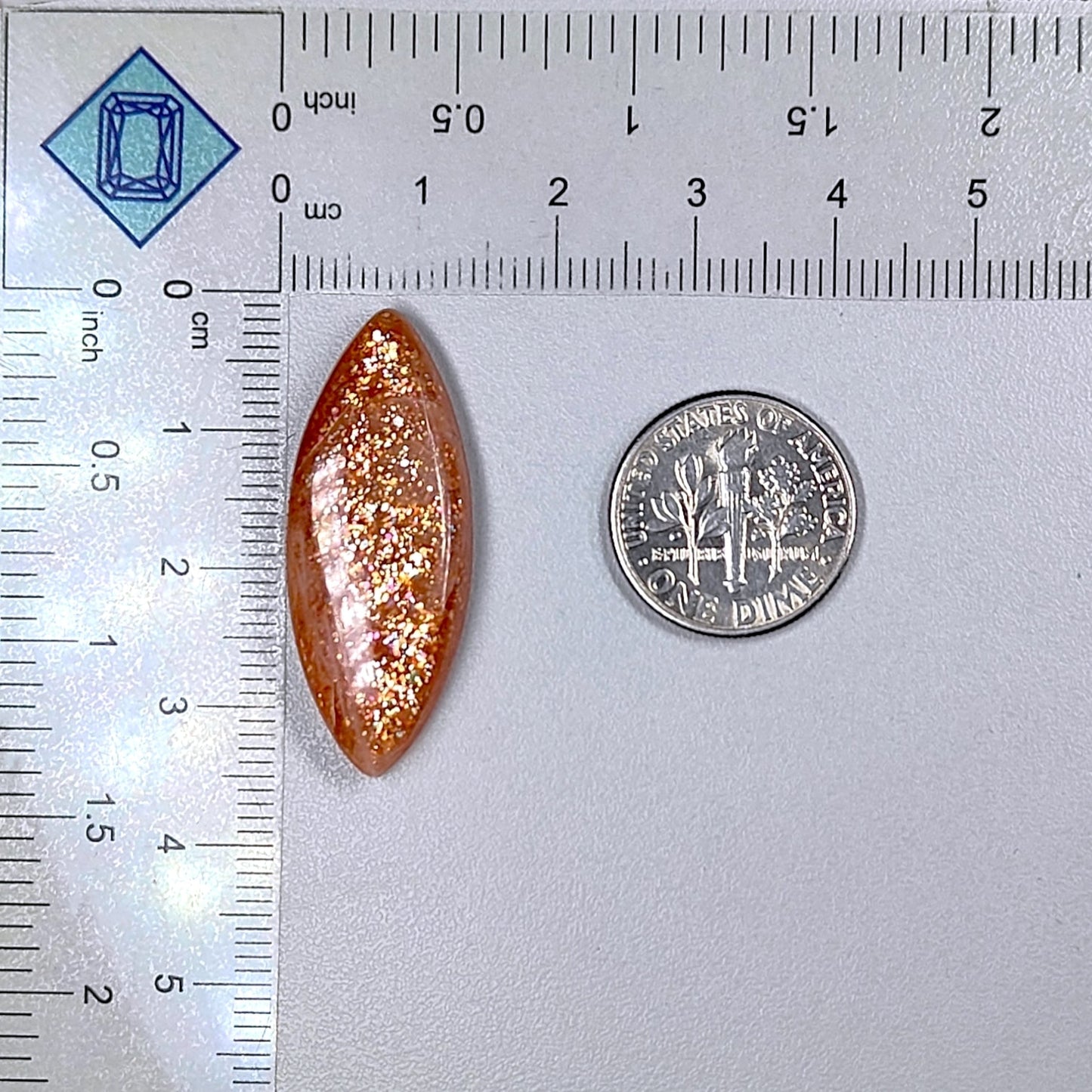 African Sunstone Marquise Cabochons