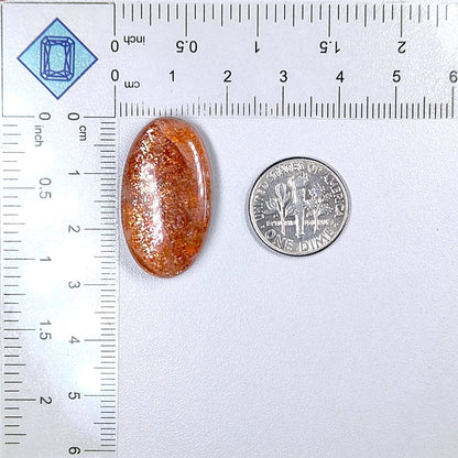 African Sunstone Oval Cabochons