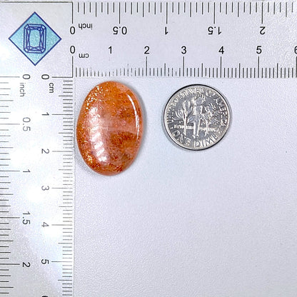 African Sunstone Oval Cabochons