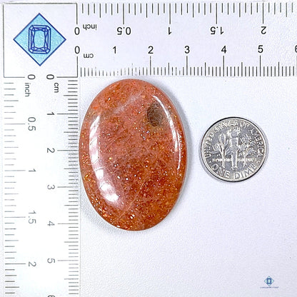 African Sunstone Oval Cabochons