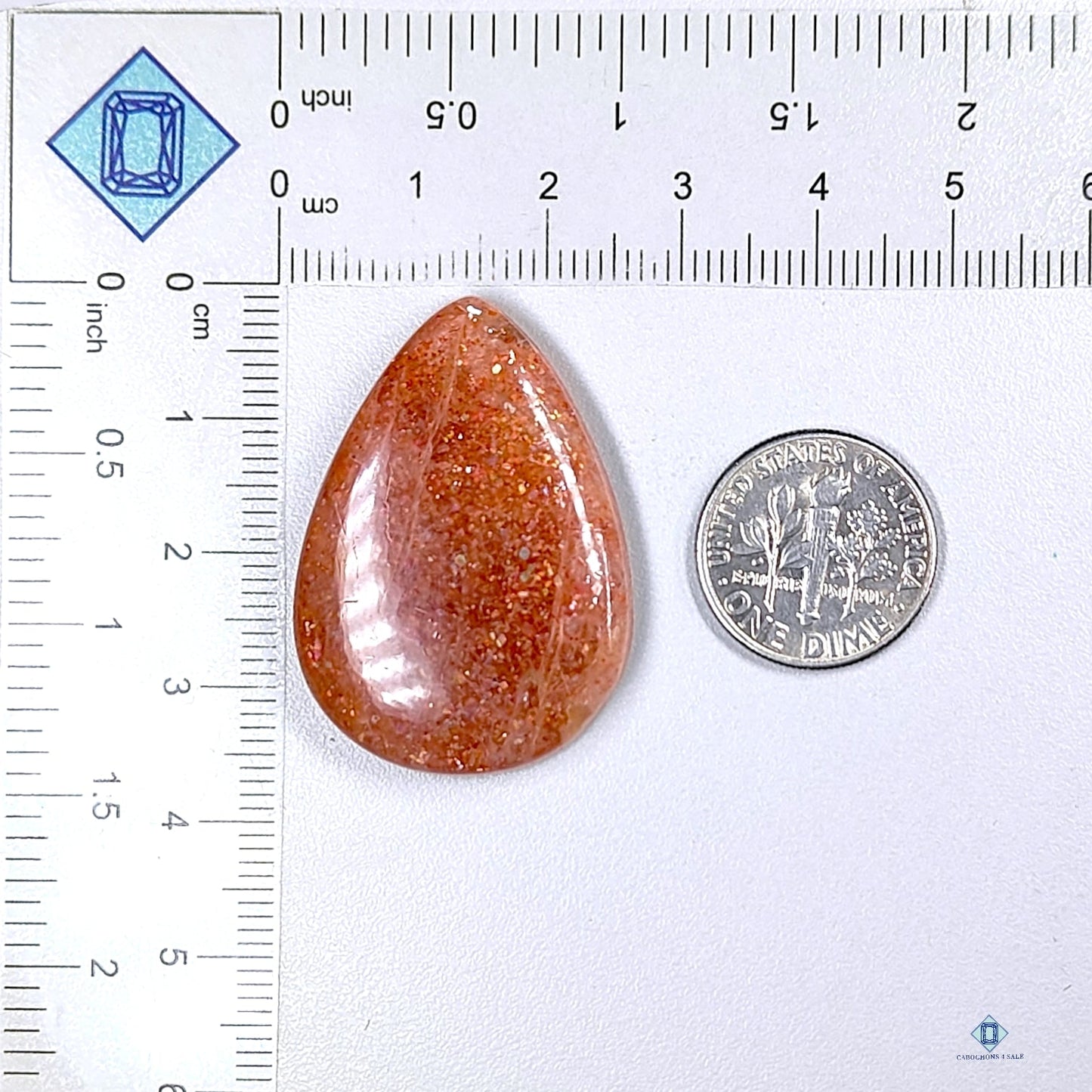 African Sunstone Marquise Cabochons