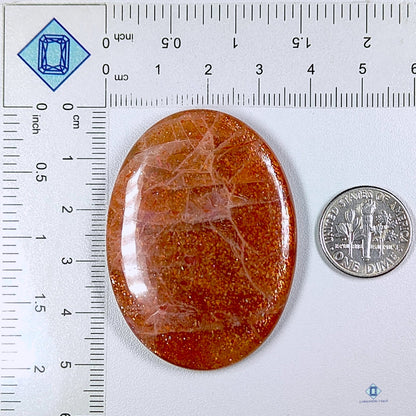 African Sunstone Oval Cabochons