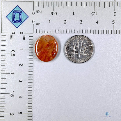 African Sunstone Round Cabochons