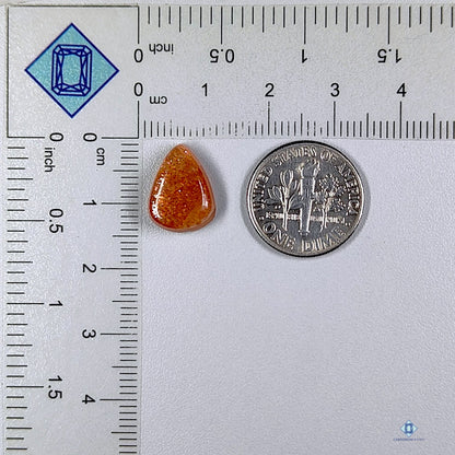 African Sunstone Pear Cabochons