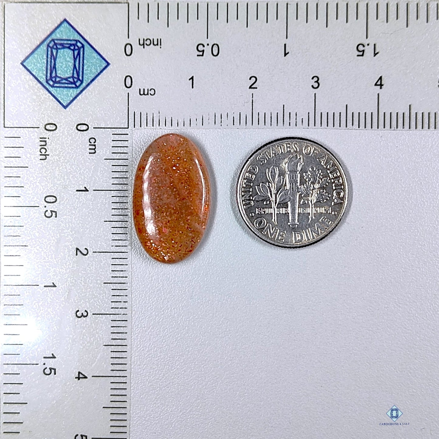 African Sunstone Oval Cabochons