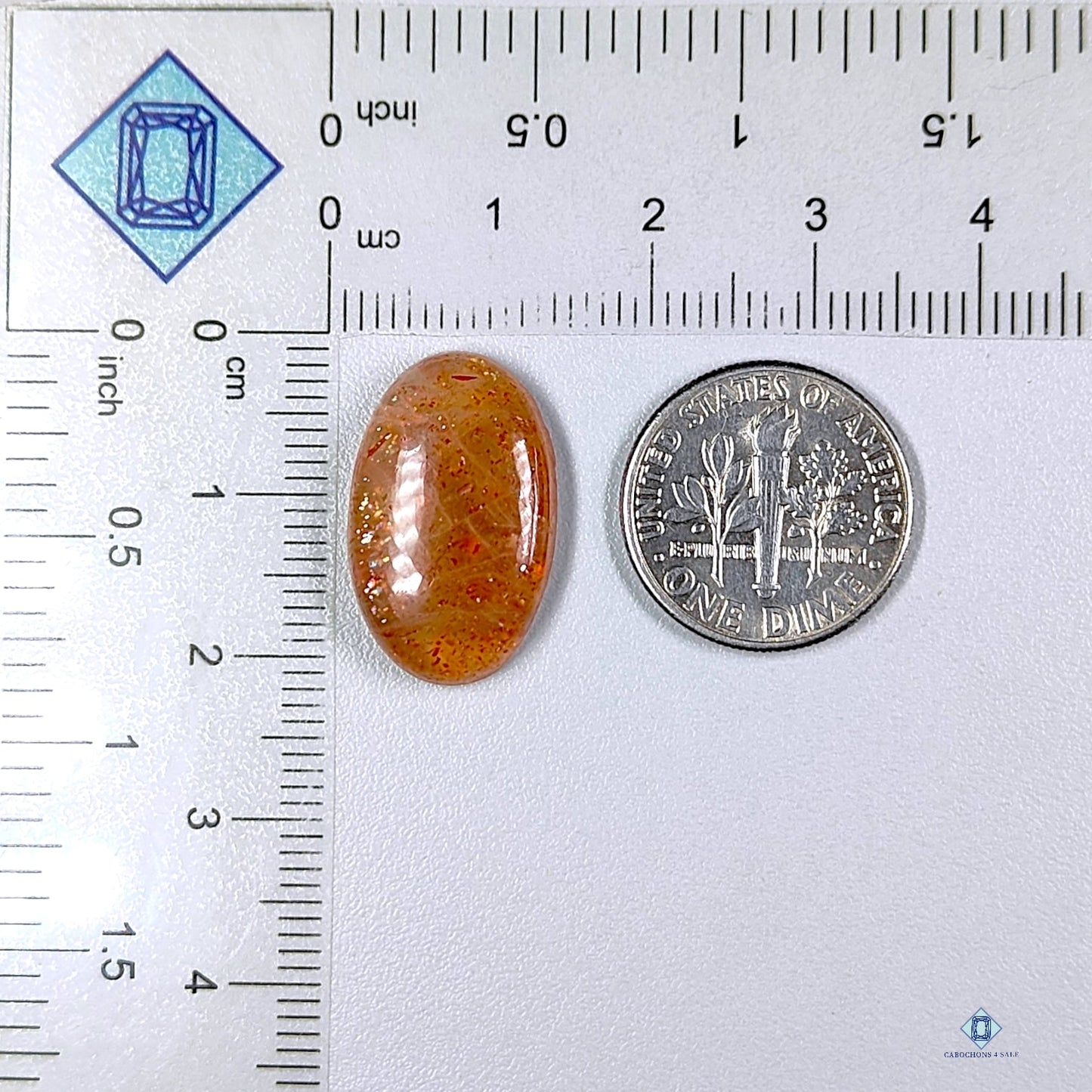 African Sunstone Oval Cabochons