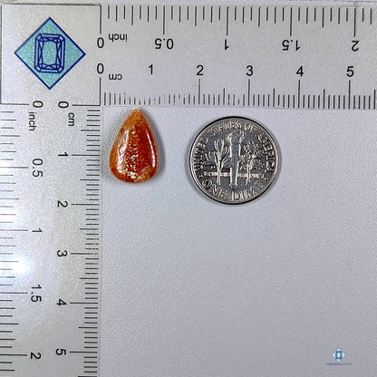 African Sunstone Pear Cabochons