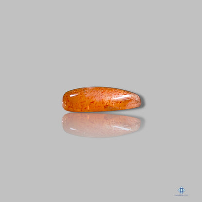 African Sunstone Pear Cabochons