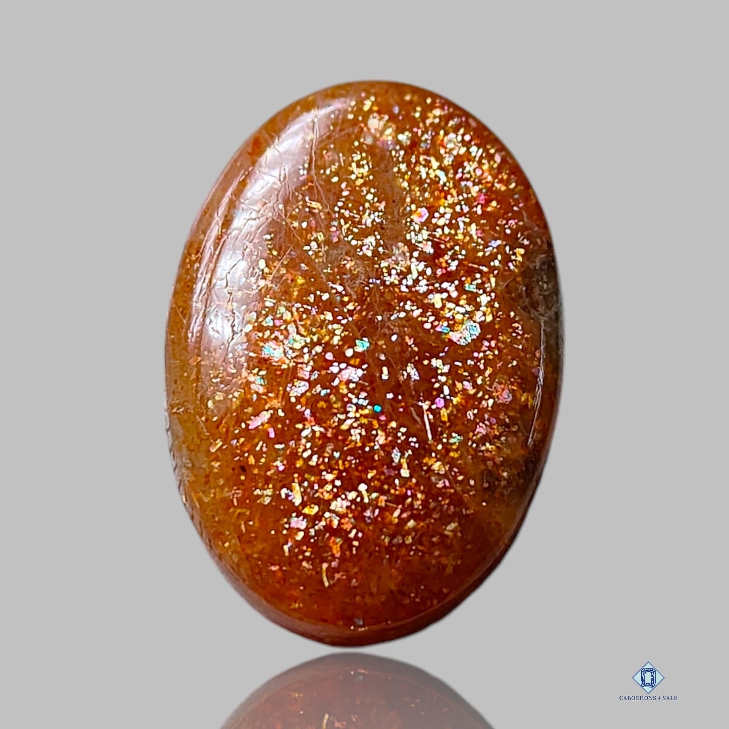 African Sunstone Oval Cabochons