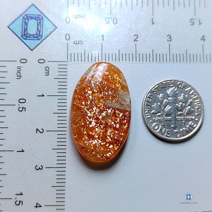 African Sunstone Oval Cabochons