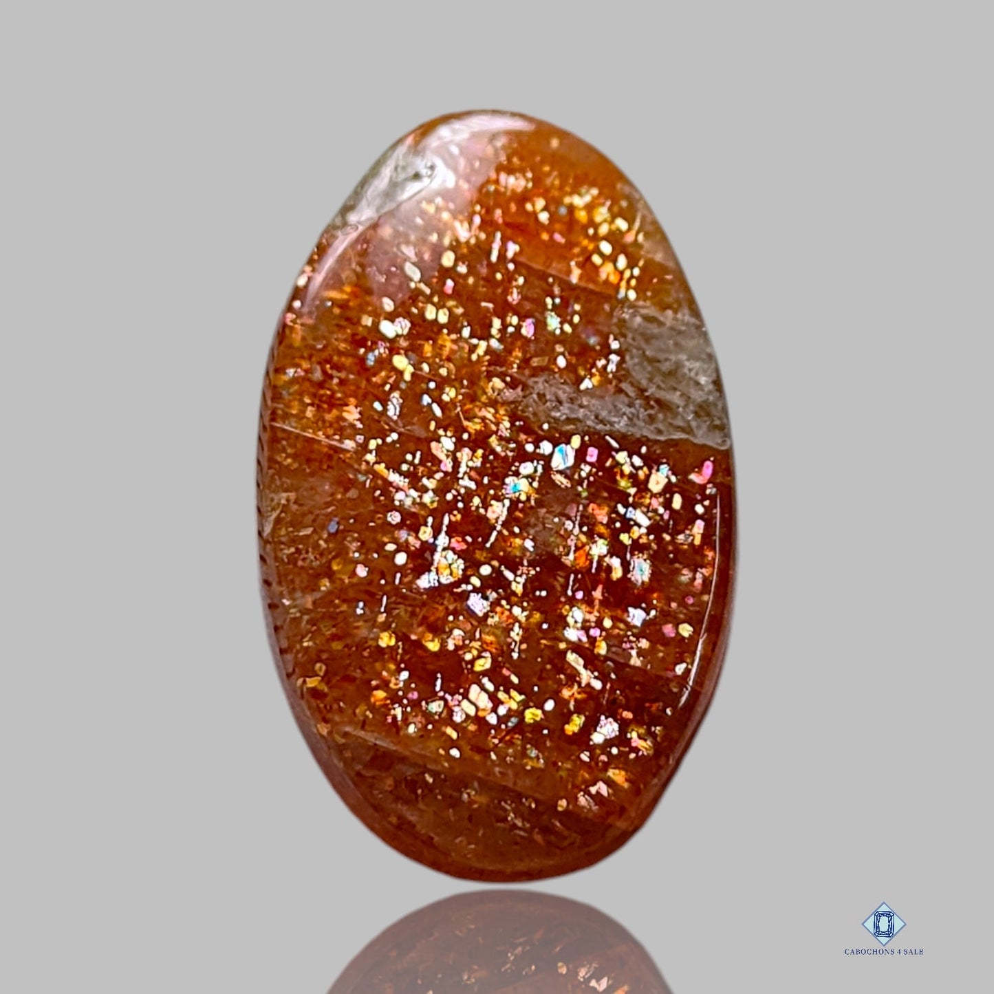 African Sunstone Oval Cabochons