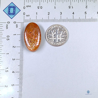 African Sunstone Oval Cabochons