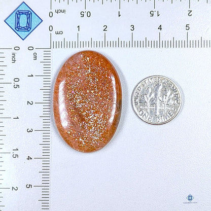 African Sunstone Oval Cabochons