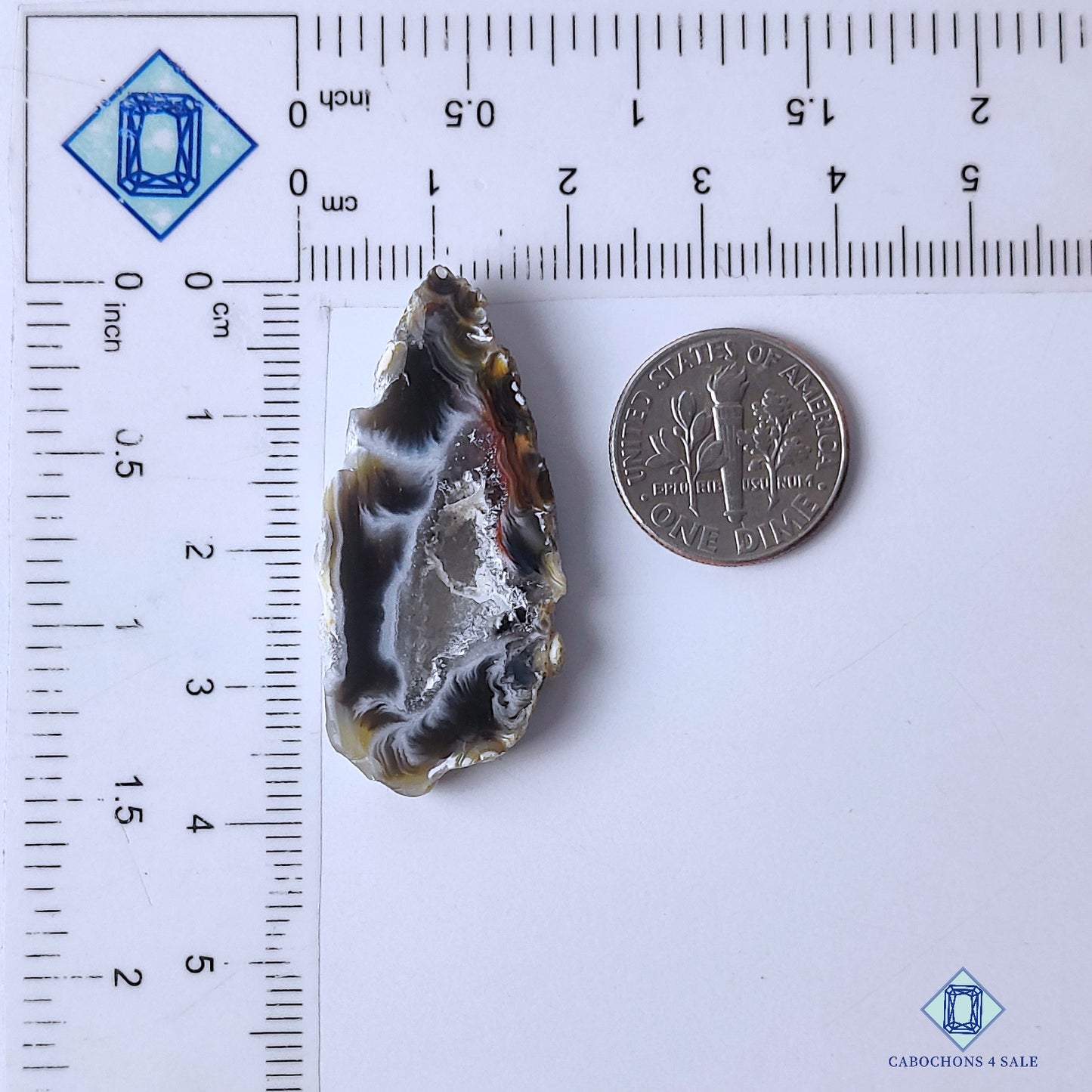 Agate Slice Druzy