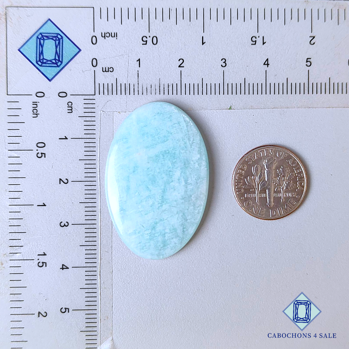 Amazonite Oval Cabochons