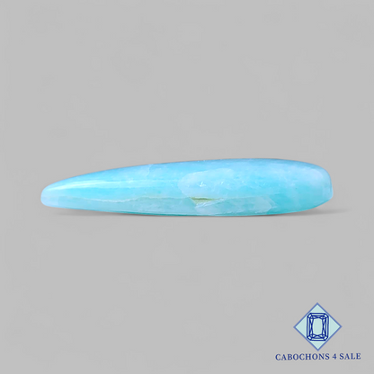 Cabujones de pera de amazonita