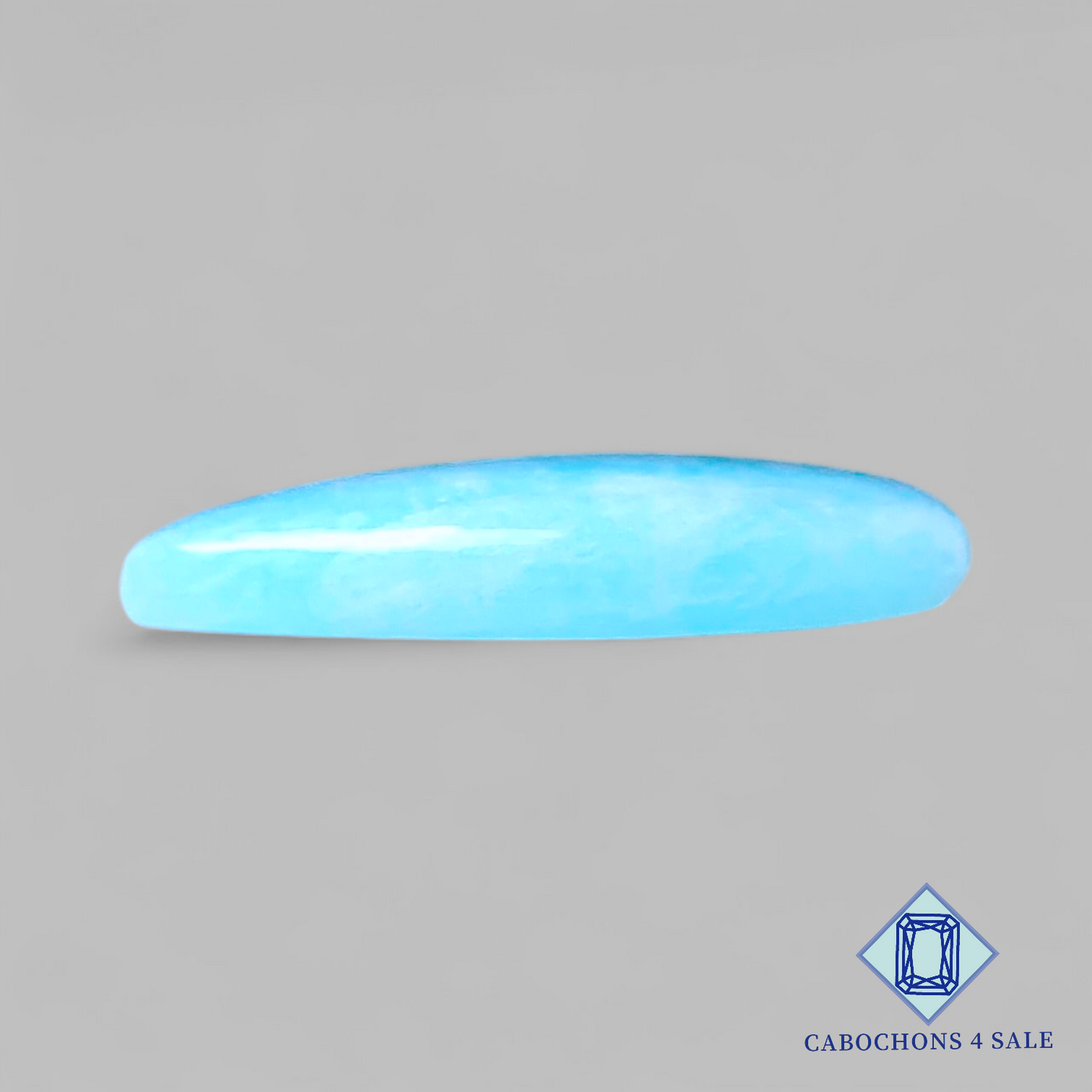 Cabujones de pera de amazonita