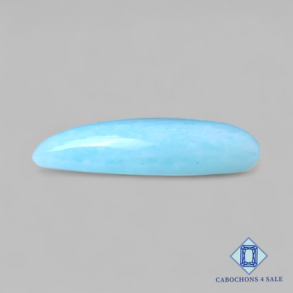 Cabujones de pera de amazonita