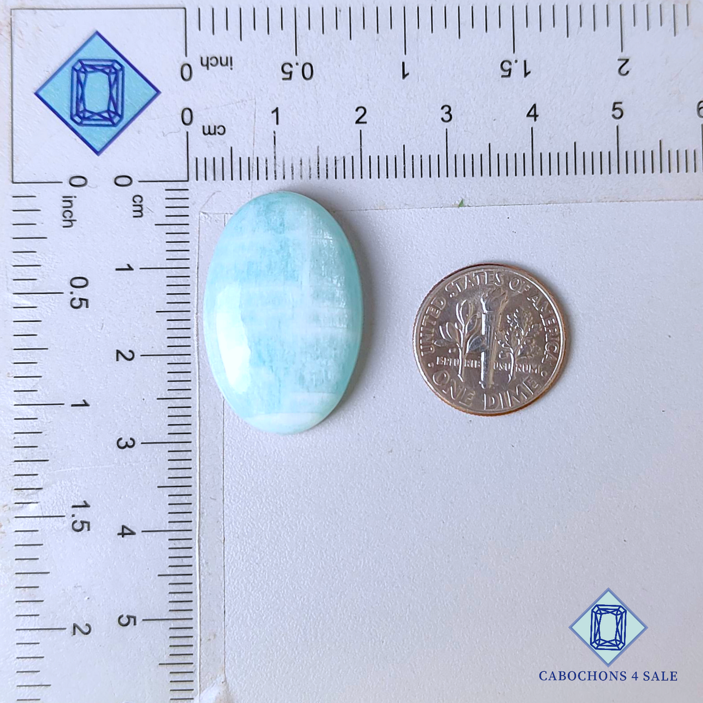 Amazonite Oval Cabochons