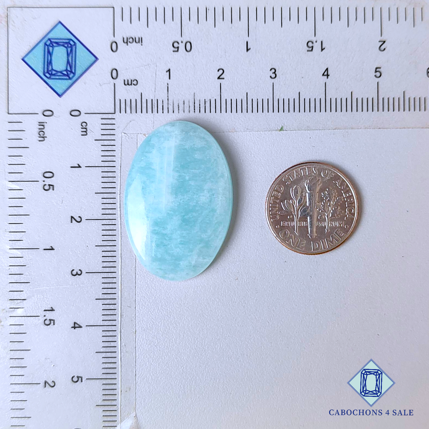 Amazonite Oval Cabochons