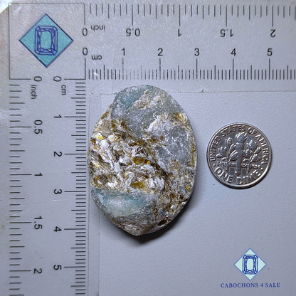 Amazonite Oval Druzy