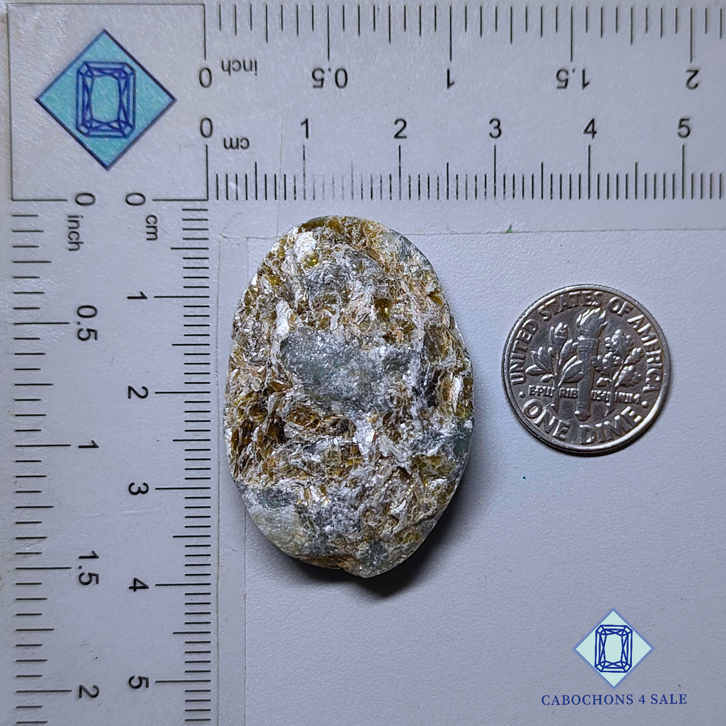 Amazonite Oval Druzy