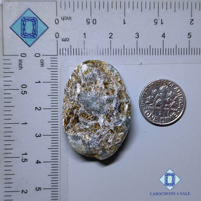 Amazonite Oval Druzy