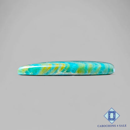 Cabujones de pera de amazonita