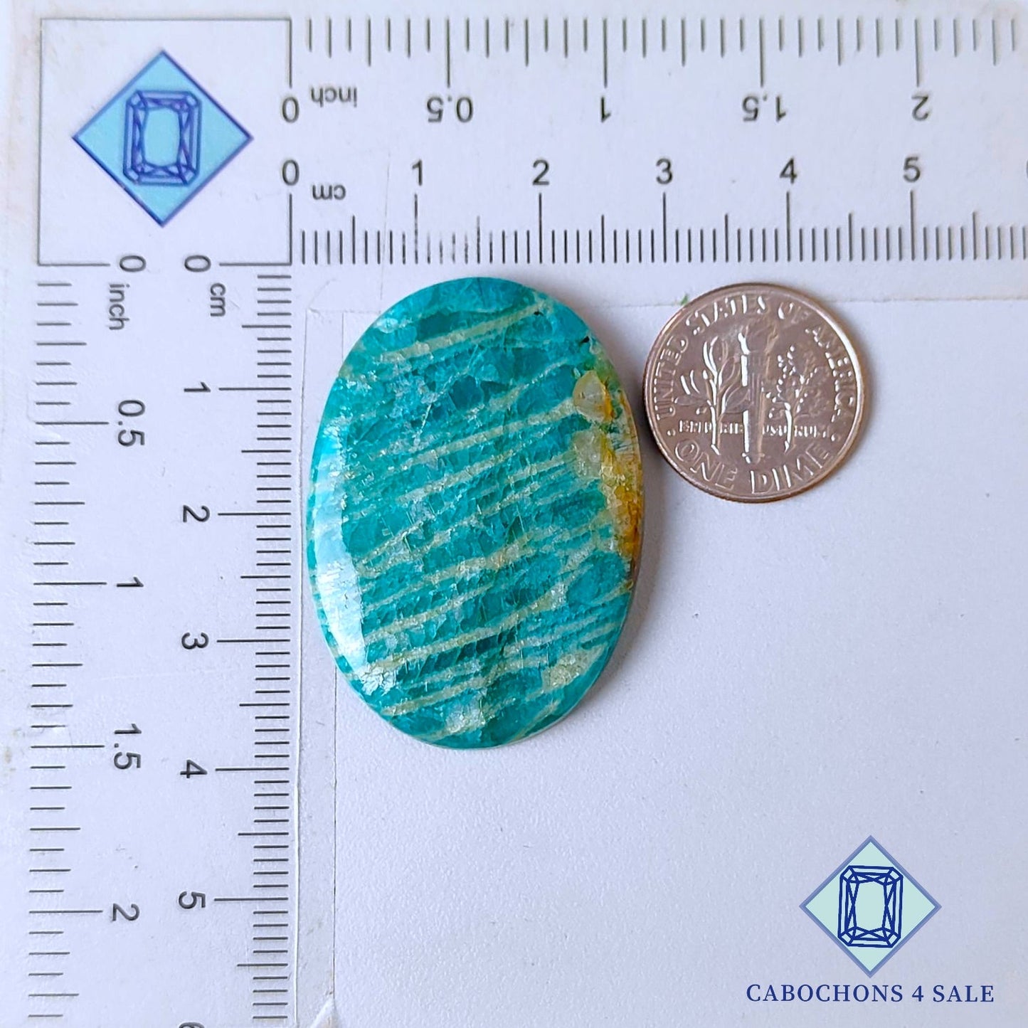 Amazonite Oval Cabochons