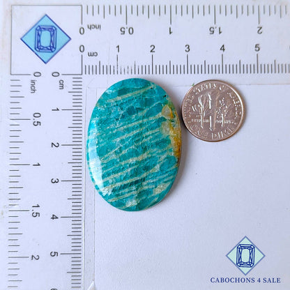 Amazonite Oval Cabochons