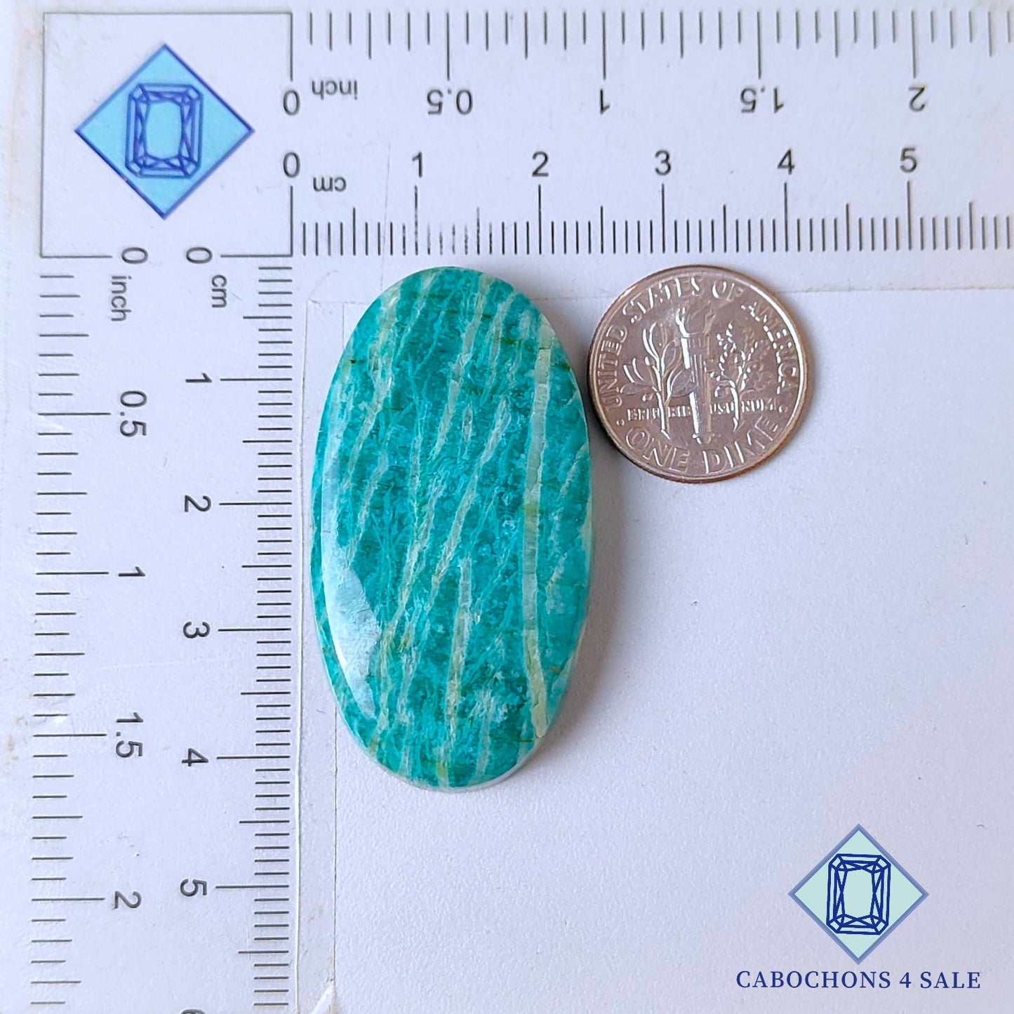 Amazonite Oval Cabochons
