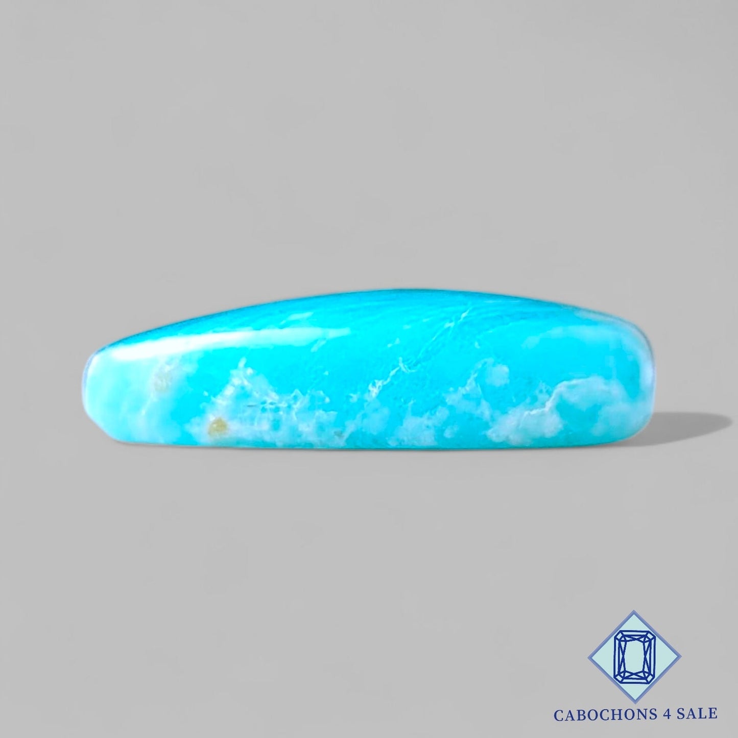 Cabujones de pera de amazonita