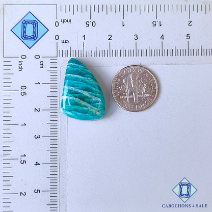 Cabujones de fantasía de amazonita