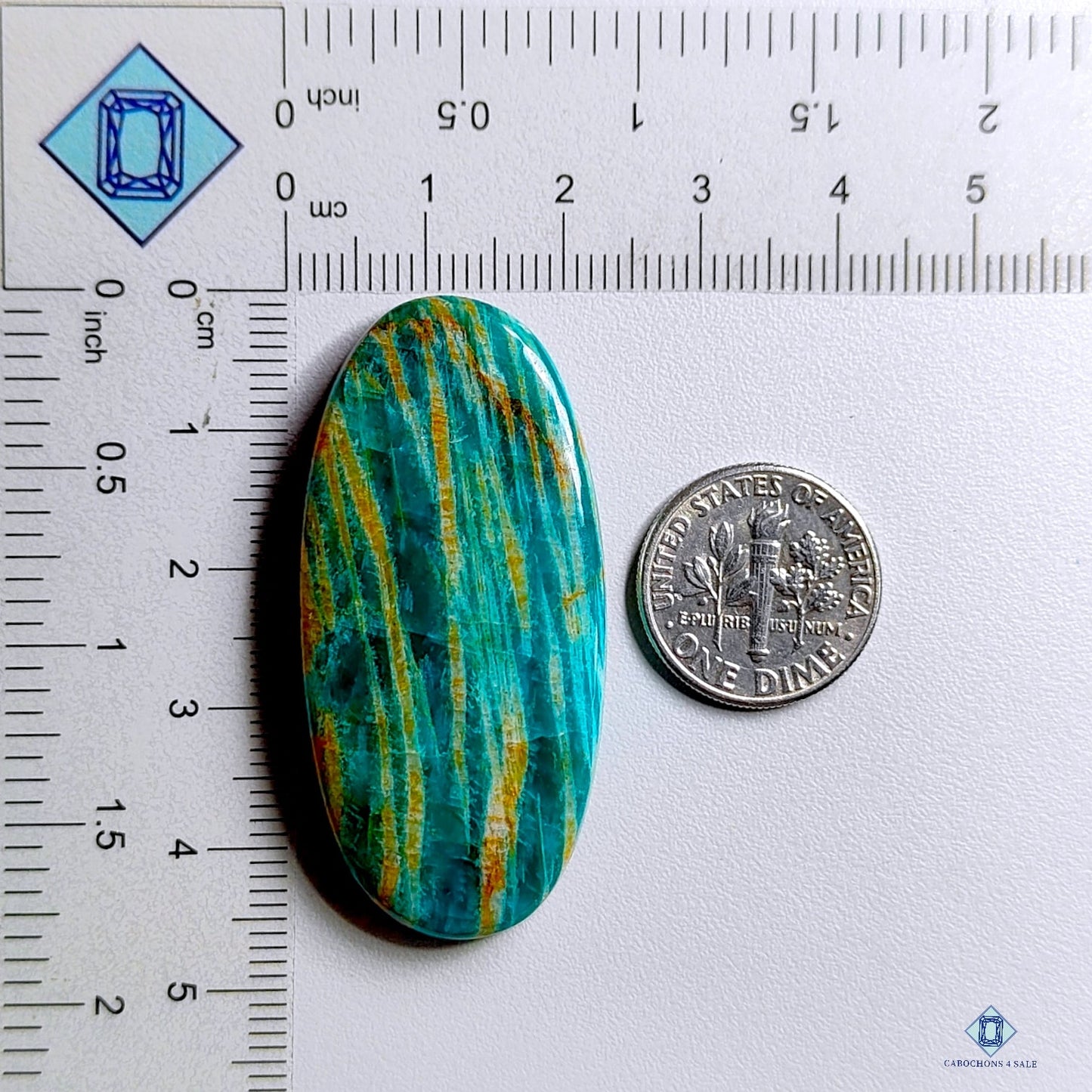 Amazonite Oval Cabochons