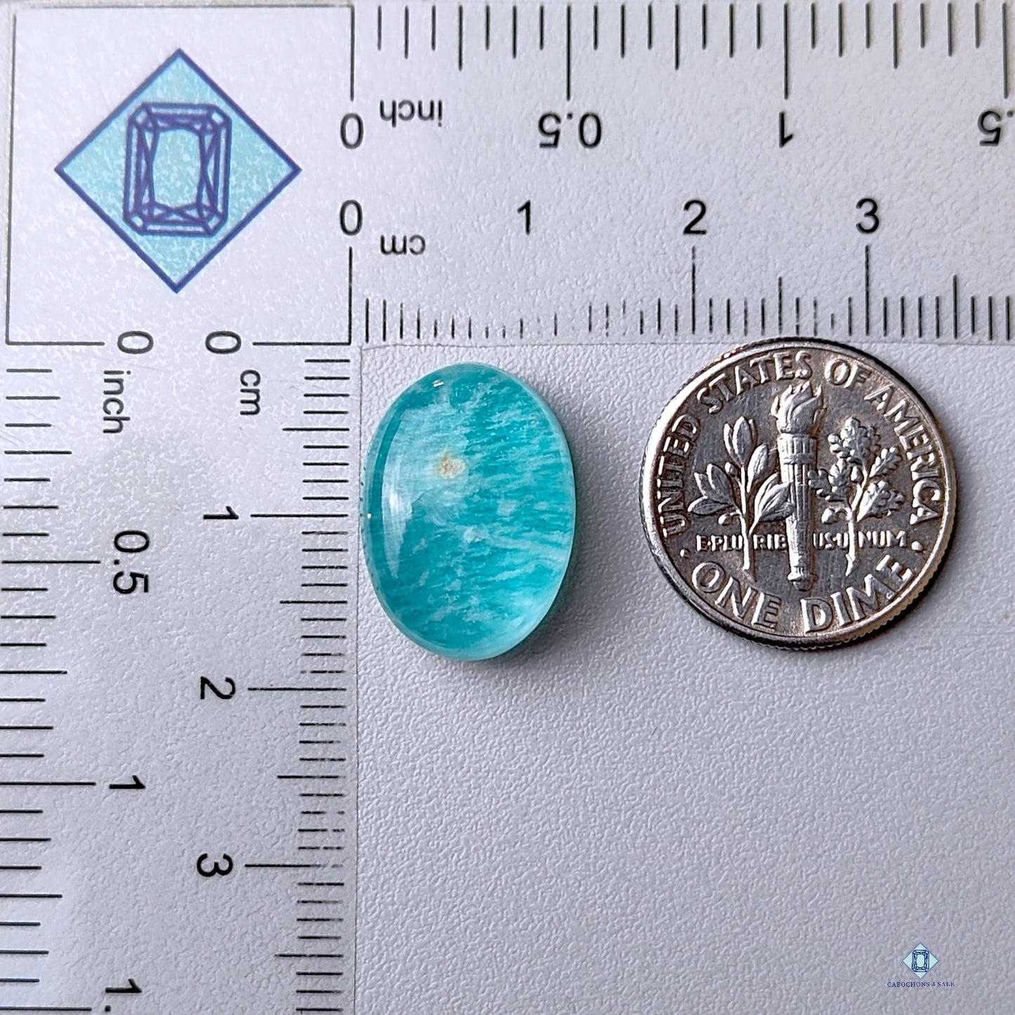 Amazonite + Crystal Quartz Pear Doublets