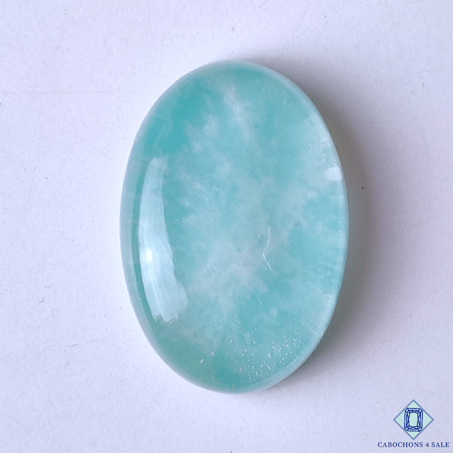 Amazonite + Crystal Quartz Doublet