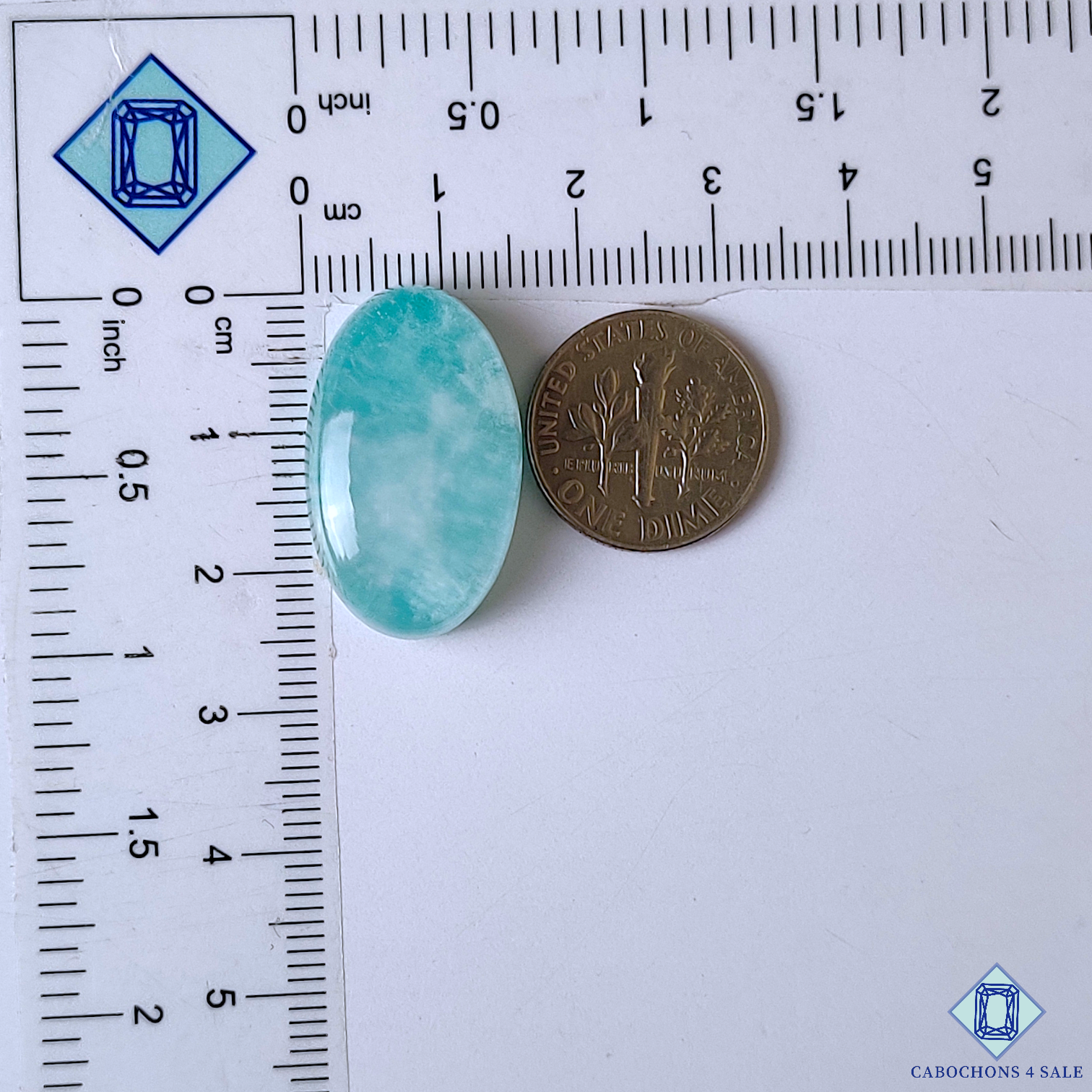 Amazonite + Crystal Quartz Doublet