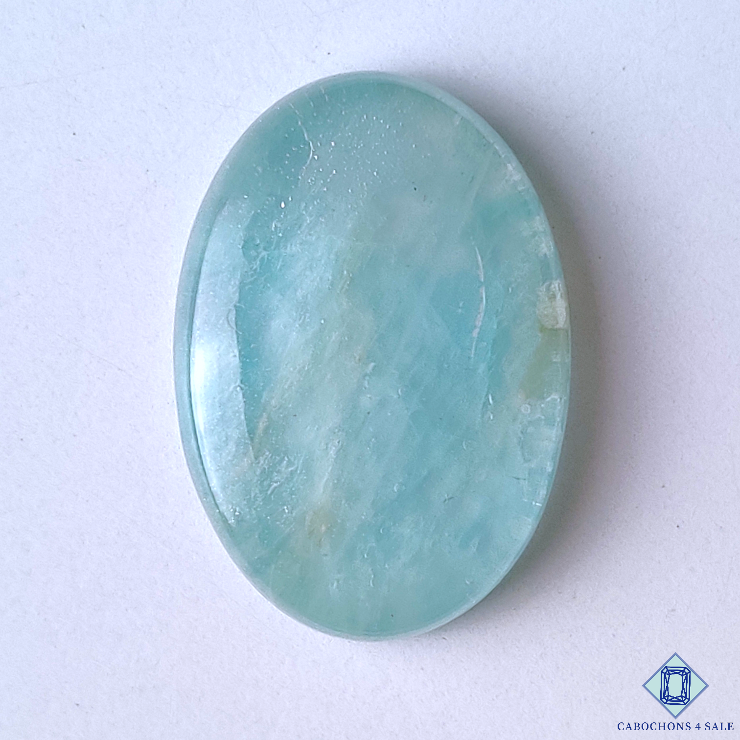 Amazonite + Crystal Quartz Doublet
