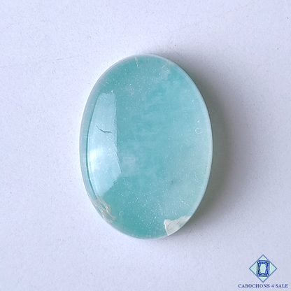 Amazonite + Crystal Quartz Doublet