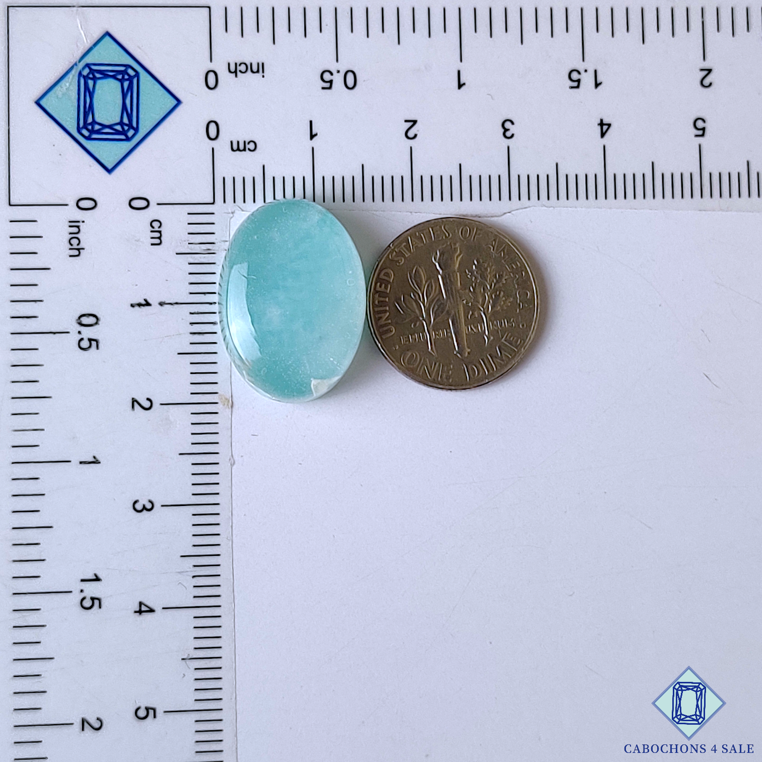 Amazonite + Crystal Quartz Doublet