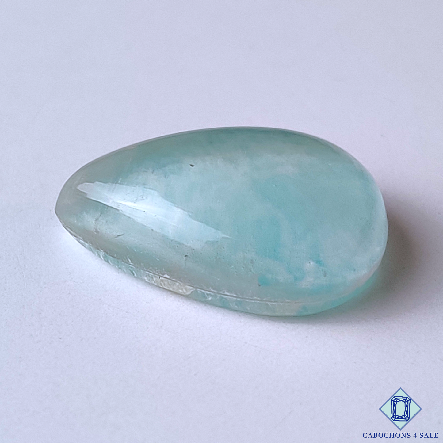 Amazonite + Crystal Quartz Doublet
