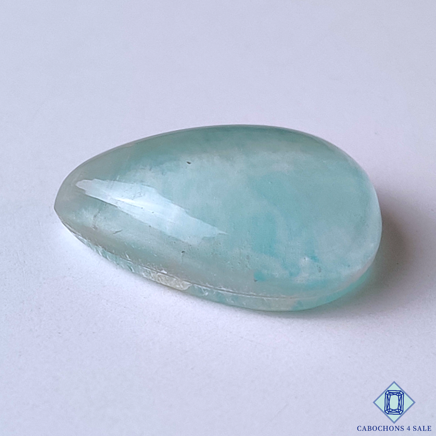 Amazonite + Crystal Quartz Doublet