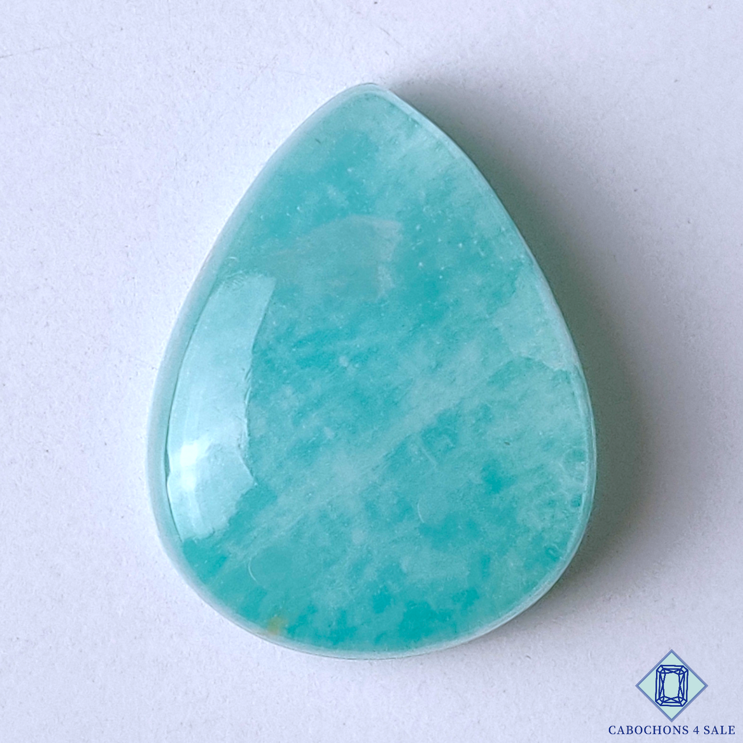 Amazonite + Crystal Quartz Doublet